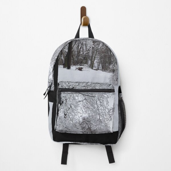 Item preview, Park in white, nature, hibernation designed and sold by UnsereWelt.