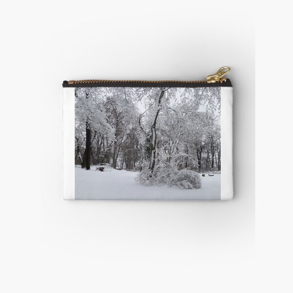 Item preview, Park in white, nature, hibernation designed and sold by UnsereWelt.