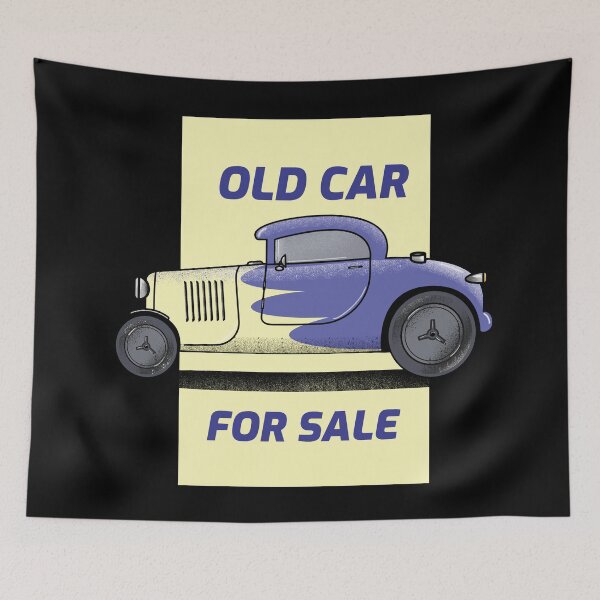 Item preview, Old car for sale - Vintage car lover's designed and sold by youngdstag.