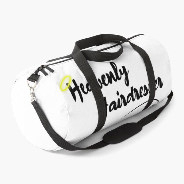 Item preview,  Heavenly Hairdresser Funny hairdressing Pun (Black ) designed and sold by RomeoSketches.