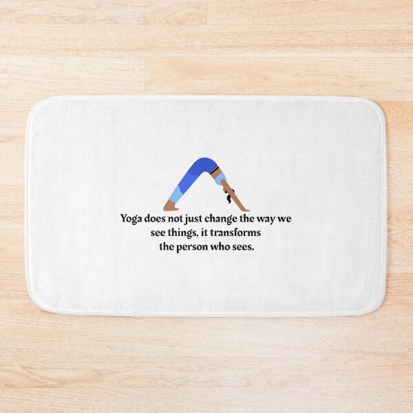 Item preview, Yoga does not just change the way we see things, it transforms the person who sees designed and sold by Art Wear Nation.