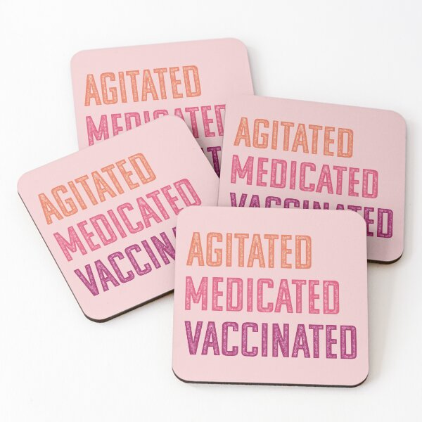 Item preview, Agitated Medicated Vaccinated  designed and sold by opalime.