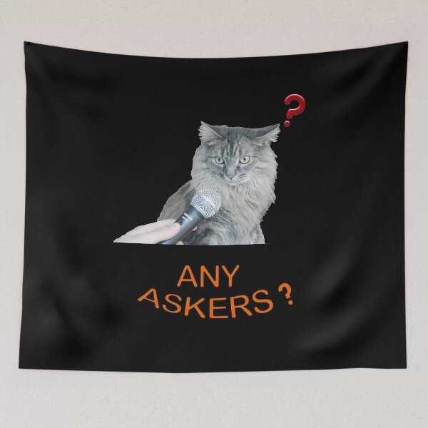 Item preview, Any askers Funny Humor Sarcastic designed and sold by DivineLiveShop.