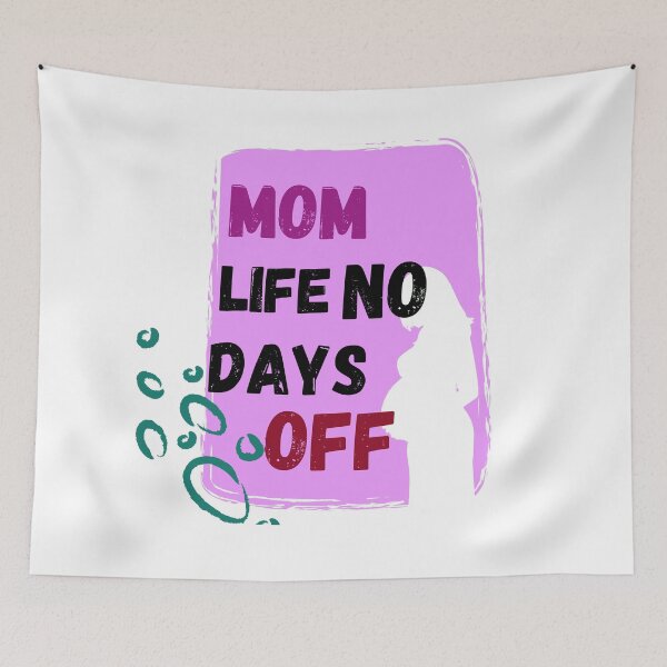 Item preview, Mom life no days off designed and sold by BasheerFajr.