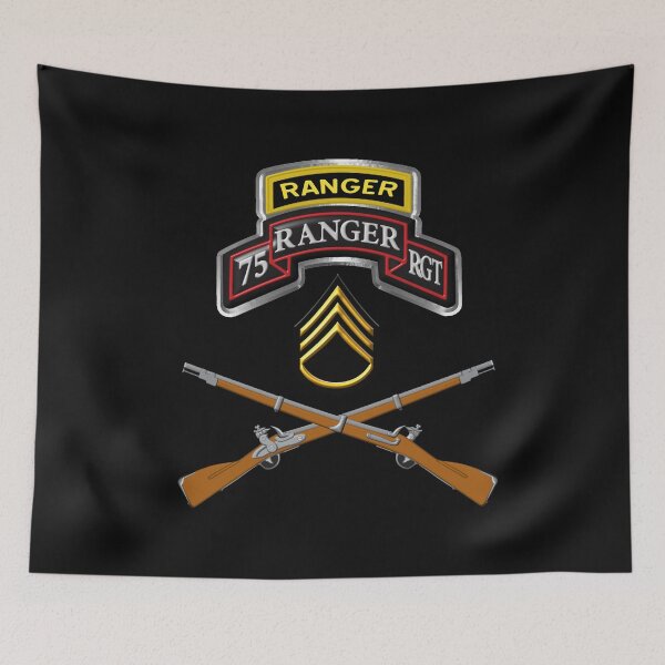 Item preview, 75th Ranger Regiment “Ranger Staff Sergeant” designed and sold by SoldierAlways.