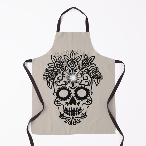 Artikelvorschau, Black Skull Sugar Lady entworfen und verkauft von Gothic Fantasy.