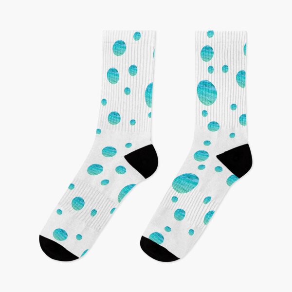Item preview, Ocean Polka Dots Pattern designed and sold by WhimsicaliTee.