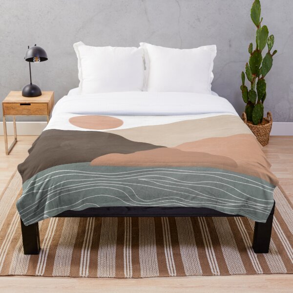 Item preview, abstract Mountain Lake designed and sold by StudioArtNew.