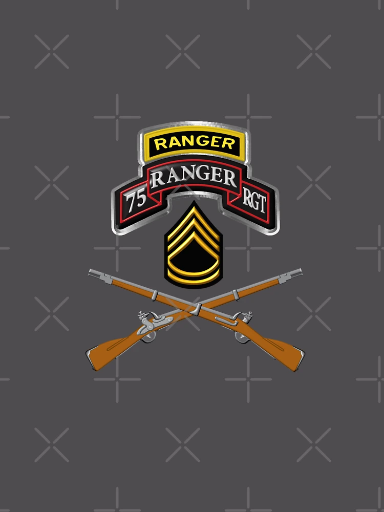 Thumbnail 6 von 6, Premium Oversized Pullover, 75. Ranger Regiment "Ranger Sergeant First Class" " designt und verkauft von SoldierAlways.