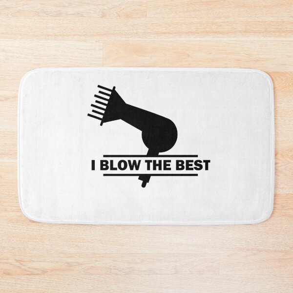 Item preview,   I Blow The Best Funny Hairdressing / Barber Pun (Black ) designed and sold by RomeoSketches.