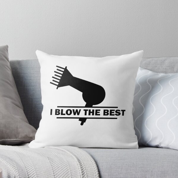 Item preview,   I Blow The Best Funny Hairdressing / Barber Pun (Black ) designed and sold by RomeoSketches.