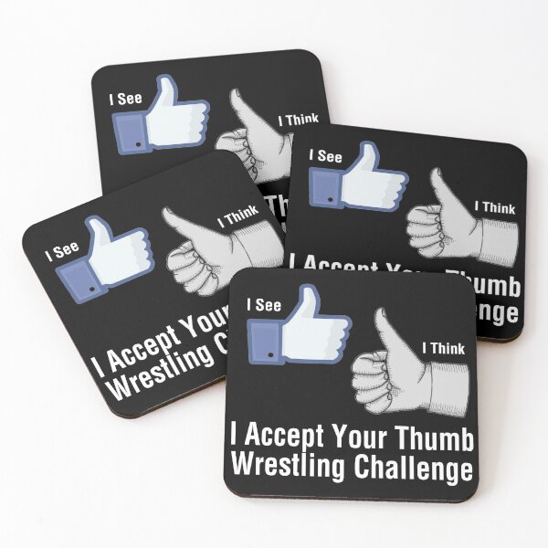 Item preview, I like to thumb wrestle too! designed and sold by hillary marek.