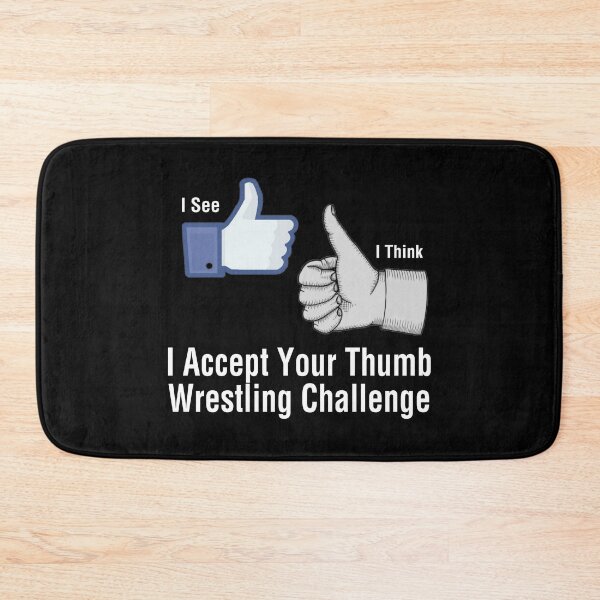 Item preview, I like to thumb wrestle too! designed and sold by hillary marek.