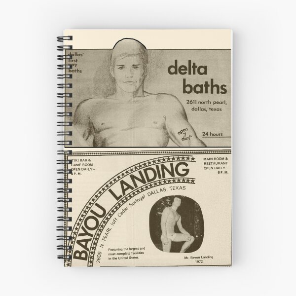 Item preview, Delta Baths & Bayou Landing - Vintage Gay Interest Texas designed and sold by IntersectPhoto.