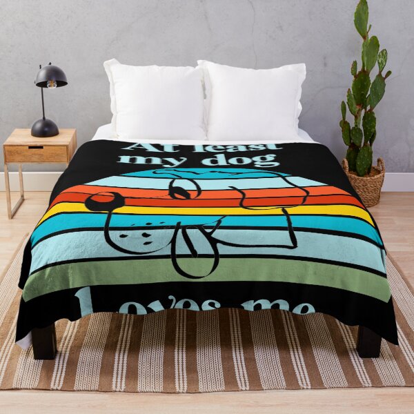 Item preview, At Least My Dog Loves Me  designed and sold by Rami Khalifah.