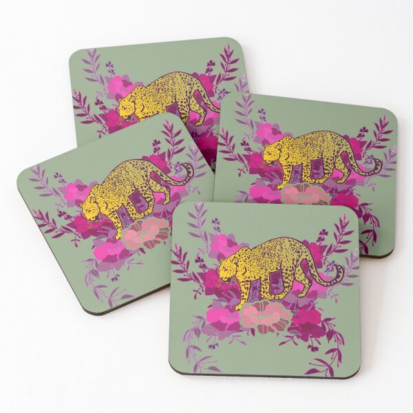 Item preview, flower leopard designed and sold by ritobtle.
