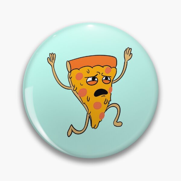 Item preview, RUNNING PIZZA MAN. designed and sold by The Cosmic Turtle.