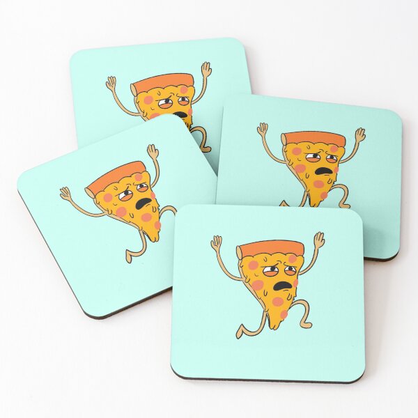 Item preview, RUNNING PIZZA MAN. designed and sold by The Cosmic Turtle.