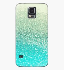 GLITZER MINT Hülle & Klebefolie für Samsung Galaxy