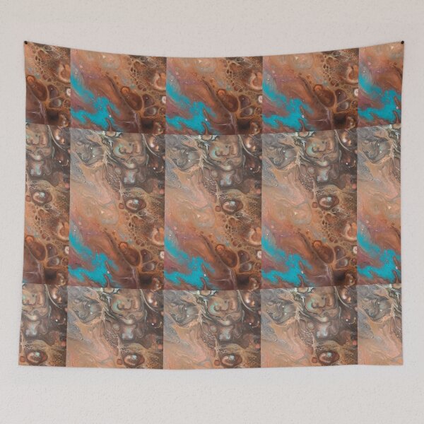 Item preview, # 7- Abstract acrylic painting - Fashion design, very trendy and popular - Kook Art designed and sold by KookArt.