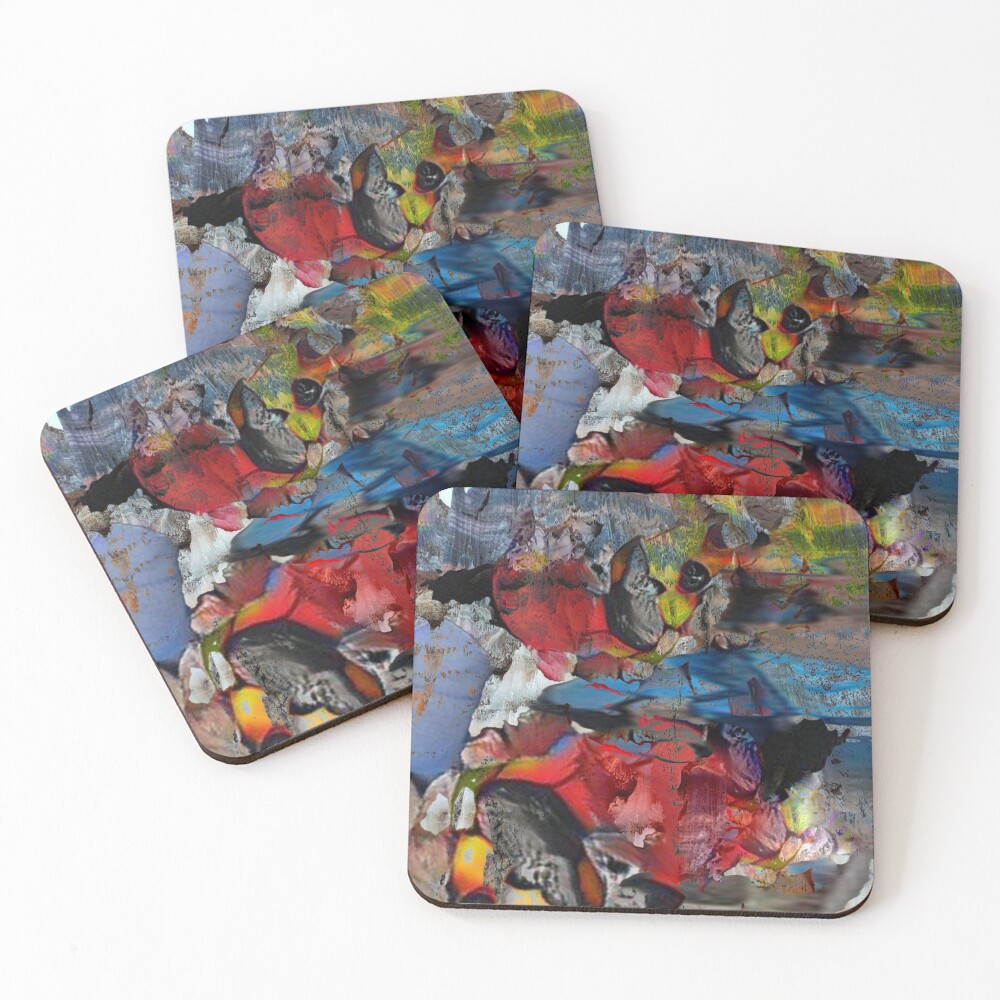 Item preview, Coasters (Set of 4) designed and sold by badjuju97.