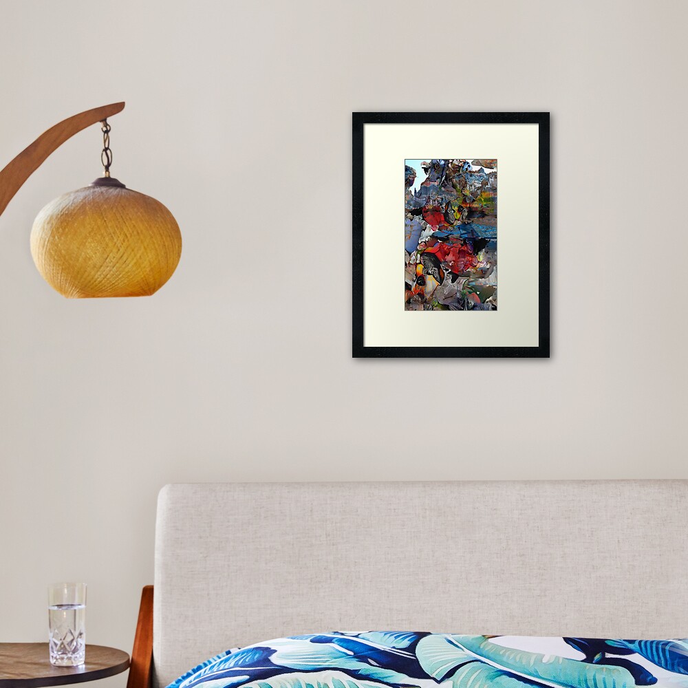 Item preview, Framed Art Print designed and sold by badjuju97.