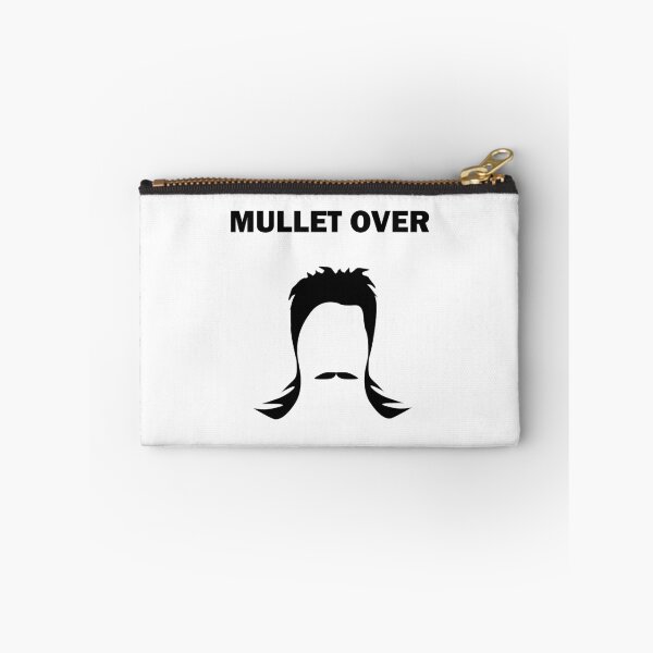 Item preview, Mullet Over Funny Hairdressing / Barber Pun (Black ) designed and sold by RomeoSketches.