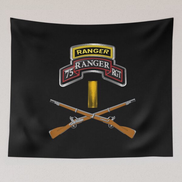 Item preview, 75th Ranger Regiment “Ranger Second Lieutenant” designed and sold by SoldierAlways.