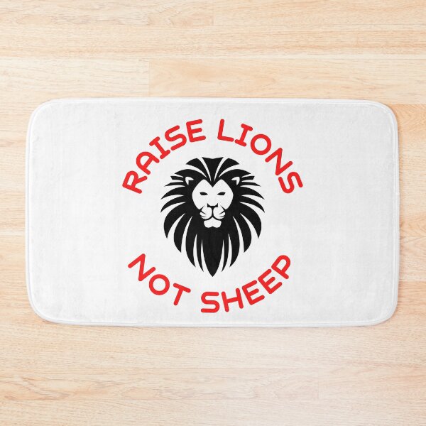 Item preview, Raise Lions Not Sheep designed and sold by SimpleUniverse.