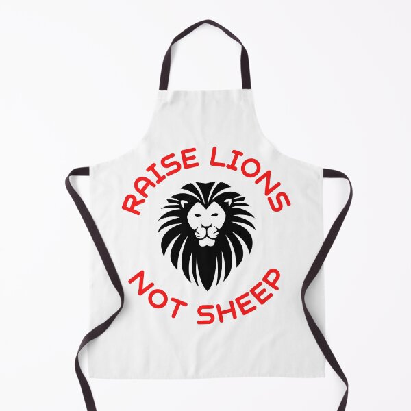 Item preview, Raise Lions Not Sheep designed and sold by SimpleUniverse.