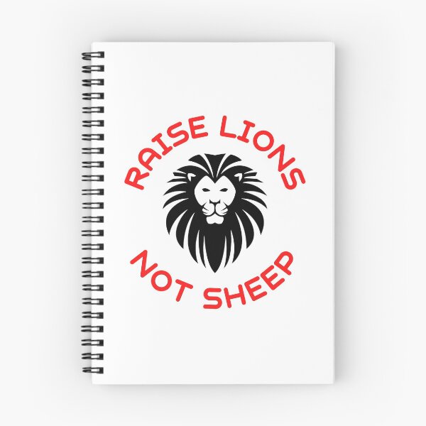 Item preview, Raise Lions Not Sheep designed and sold by SimpleUniverse.