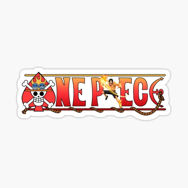 One Piece Logo Stickers Redbubble