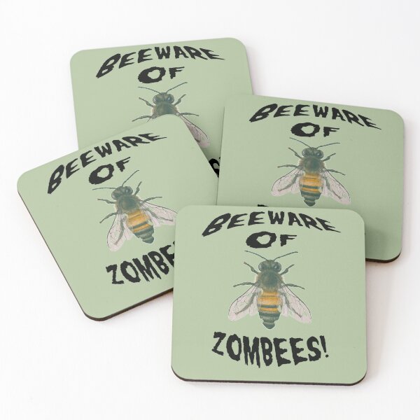 Item preview, BEEWARE OF ZOMBEES designed and sold by GSKeane.