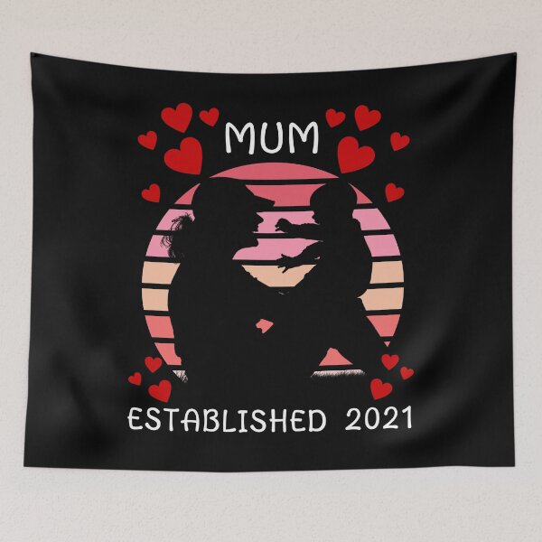 Item preview, Mum Established 2021 Mum's Mother's Day Tees Gifts for Her designed and sold by elvisg03.