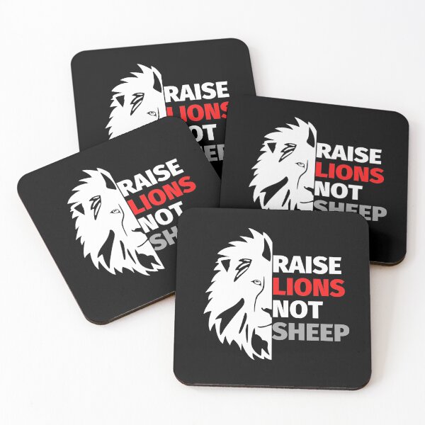 Item preview, Raise Lions Not Sheep designed and sold by SimpleUniverse.