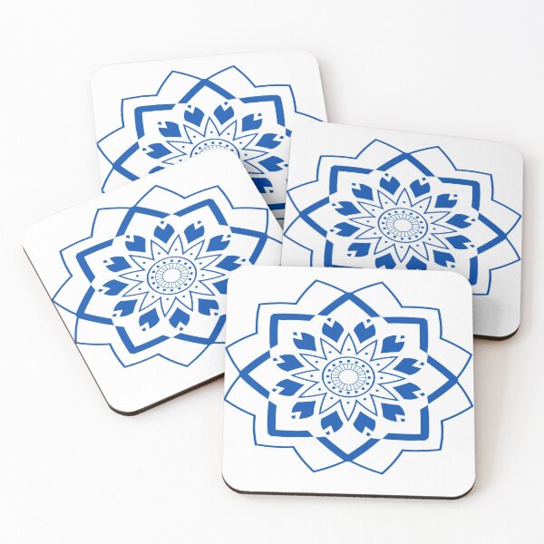 Item preview, Patrón floral mandala designed and sold by DigitalNobleman.