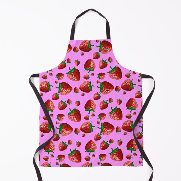 Item preview, Pink Strawberry Milk Aesthetic Pattern  designed and sold by skyepaintss.