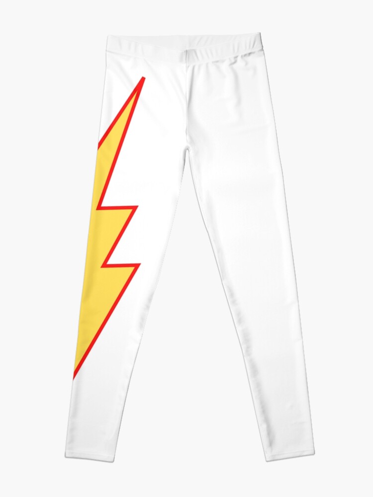 Awesome Superhero Lightning Bolt Leggings