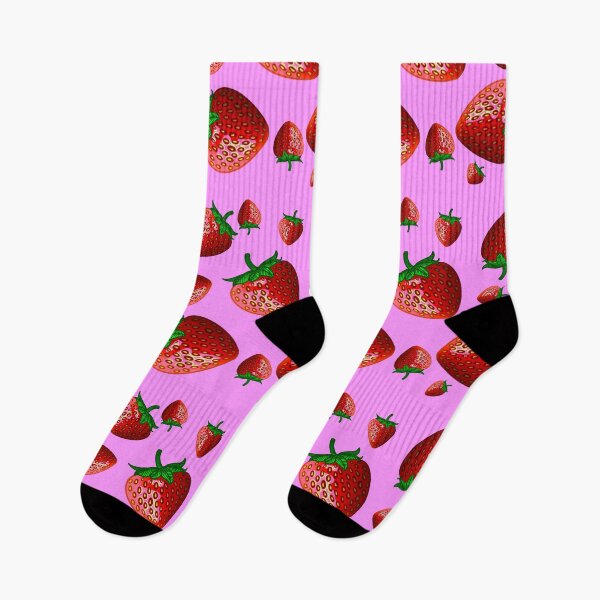 Item preview, Pink Strawberry Milk Aesthetic Pattern  designed and sold by skyepaintss.