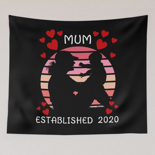 Item preview, Mum Established 2020 Mum's Mother's Day Tees Gifts for Her designed and sold by elvisg03.
