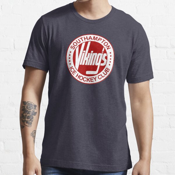 "Southampton Vikings Ice Hockey Retro Logo" Tshirt for Sale by