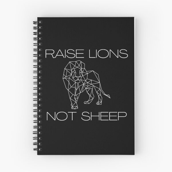 Item preview, Raise Lions Not Sheep designed and sold by SimpleUniverse.