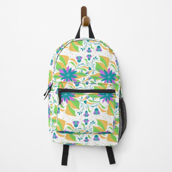 Item preview, Vibrant Otomi Textile Floral Pattern designed and sold by DigitalNobleman.