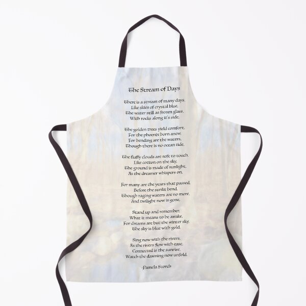 Item preview, The Stream of Days Poem by Pamela Storch designed and sold by Pamela Storch.