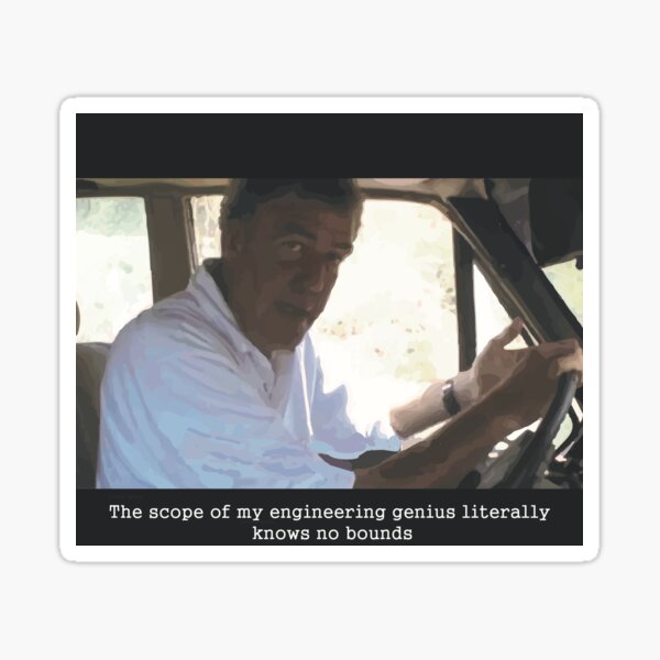 Engineering Genius Meme Sticker