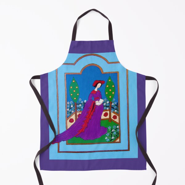 Item preview, Lady in a garden designed and sold by Shulie1.