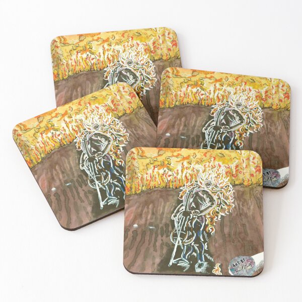 Item preview, Rise - Cello of Fire designed and sold by ArtDanielKeith.