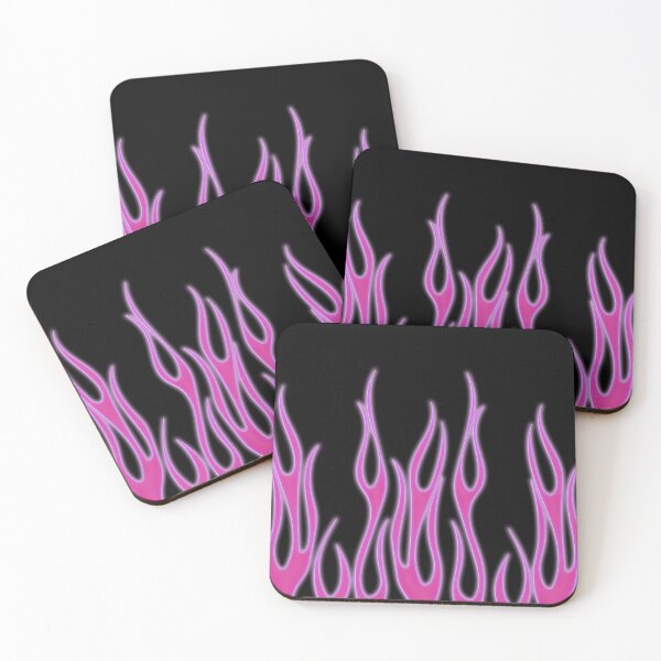 Item preview, Black Pink Flames y2k designed and sold by ind3finite.