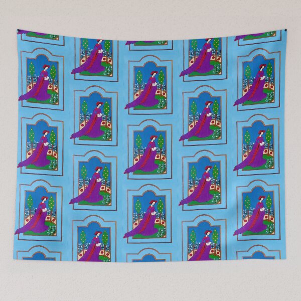 Item preview, Lady in a garden designed and sold by Shulie1.