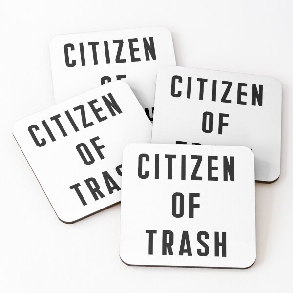 Item preview, Official Citizen of Trash Design - white designed and sold by Citizen of  Trash.
